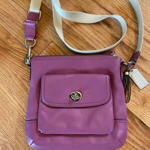 Coach Leather Crossbody Purse